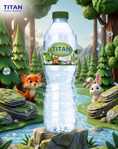 แนวคิดฉลาก Titan แนวเด็กและธรรมชาติ